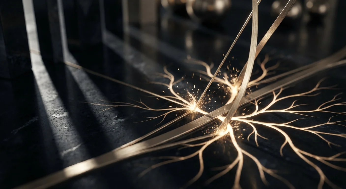 Abstract neural network transformation suggesting AI strategy